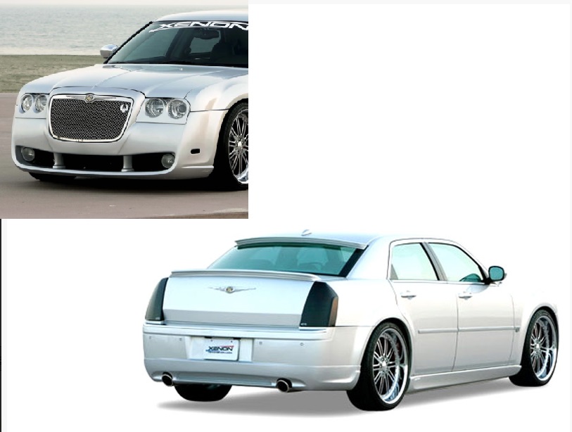 Xenon Urethane Full Body Kit 05-10 Chrysler 300 Base, Touring - Click Image to Close